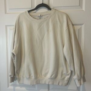 For Love‎ and Lemons Light Yellow Crewneck Pullover Sweatshirt, Sz M